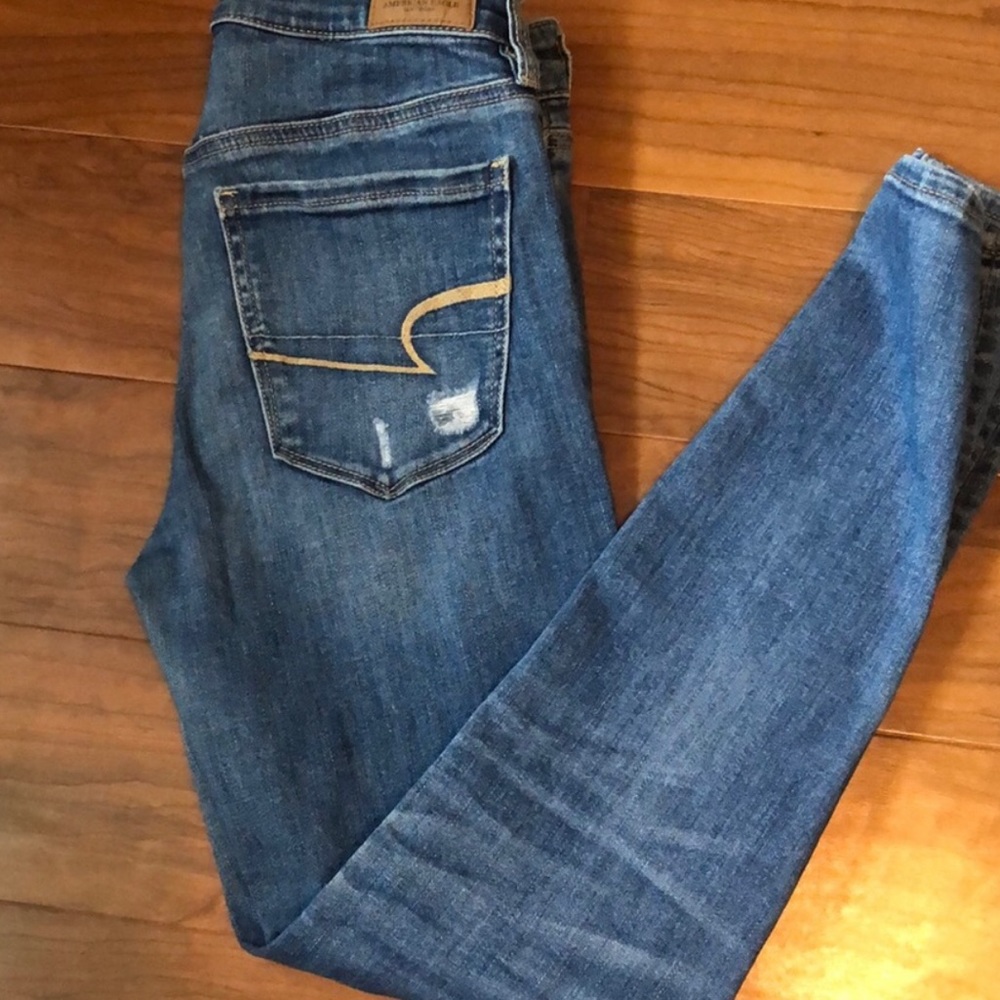 Ripped jeans!